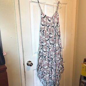 Floral Spaghetti Strap Dress